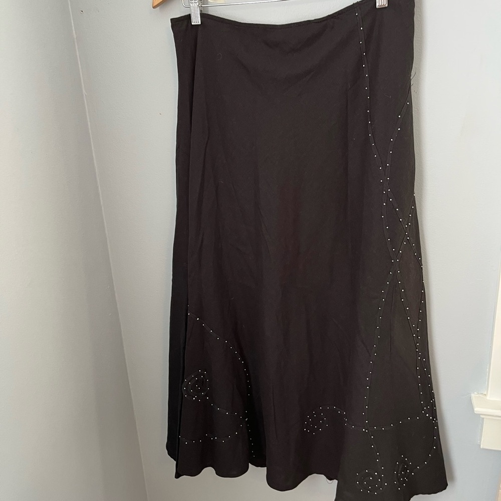 Autograph Black A-Line Midi Skirt‎ for Work